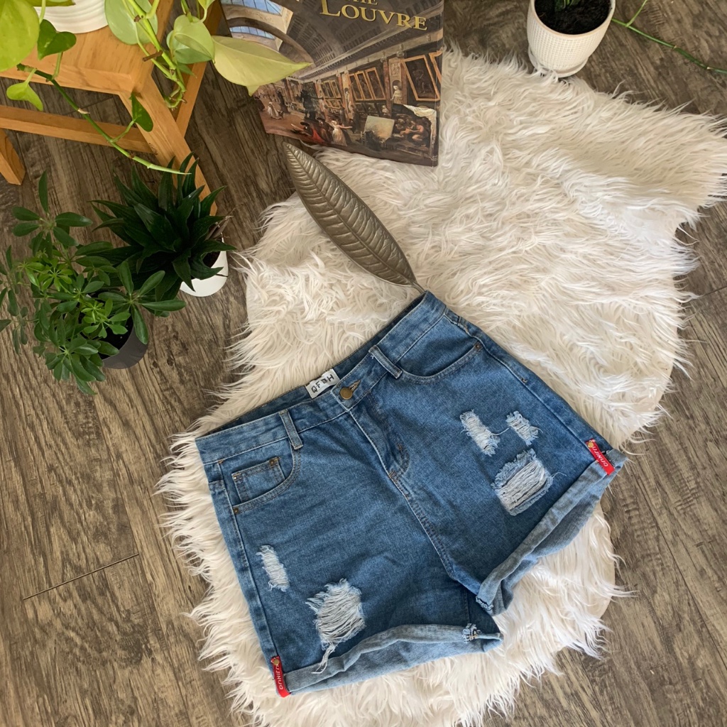 Brand New Denim High Waisted Shorts